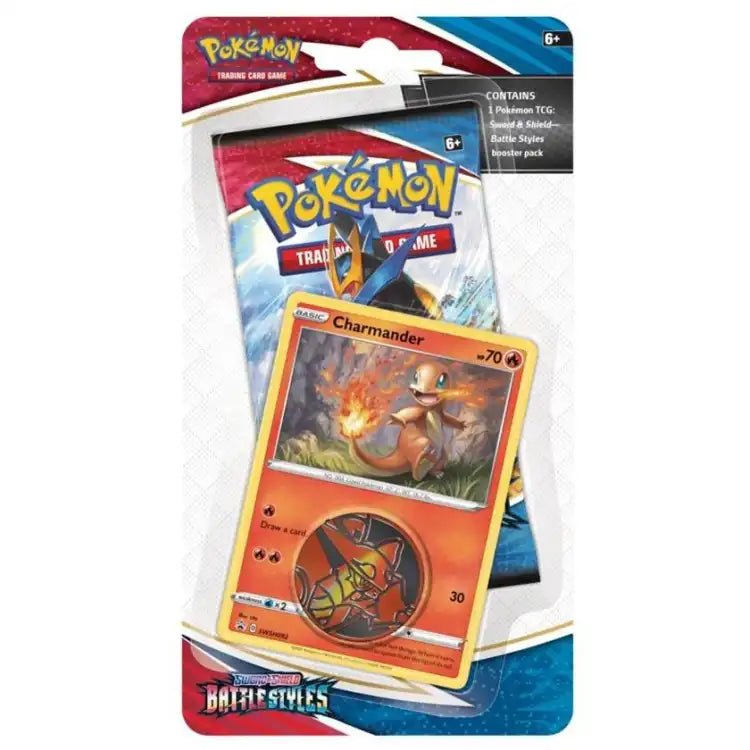 Pokemon SWSH: Battle Styles Checklane Blister, m/mønt og promo-kort - ADLR Poké-Shop