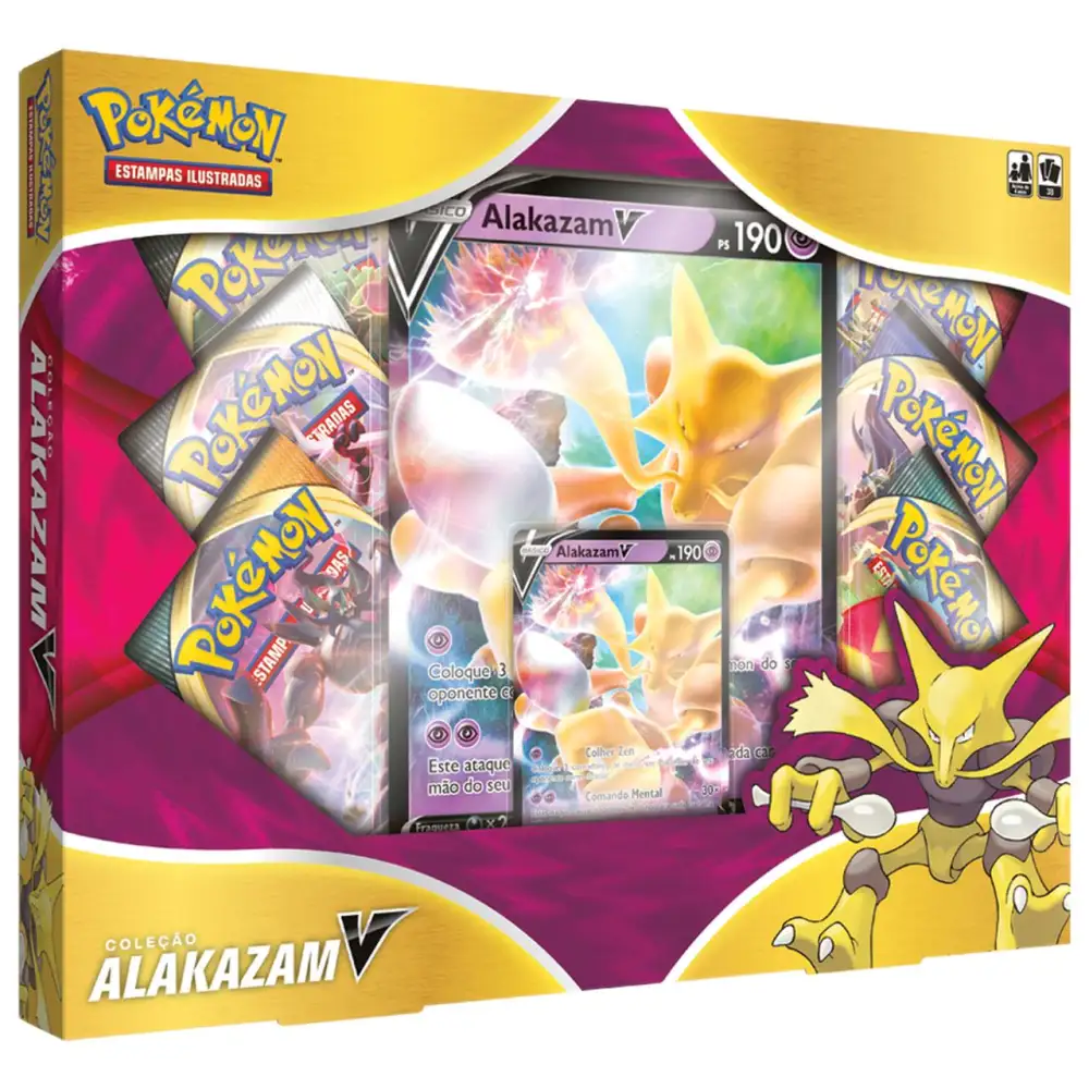 Pokémon TCG: Alakazam V Box V Box Pokémon 