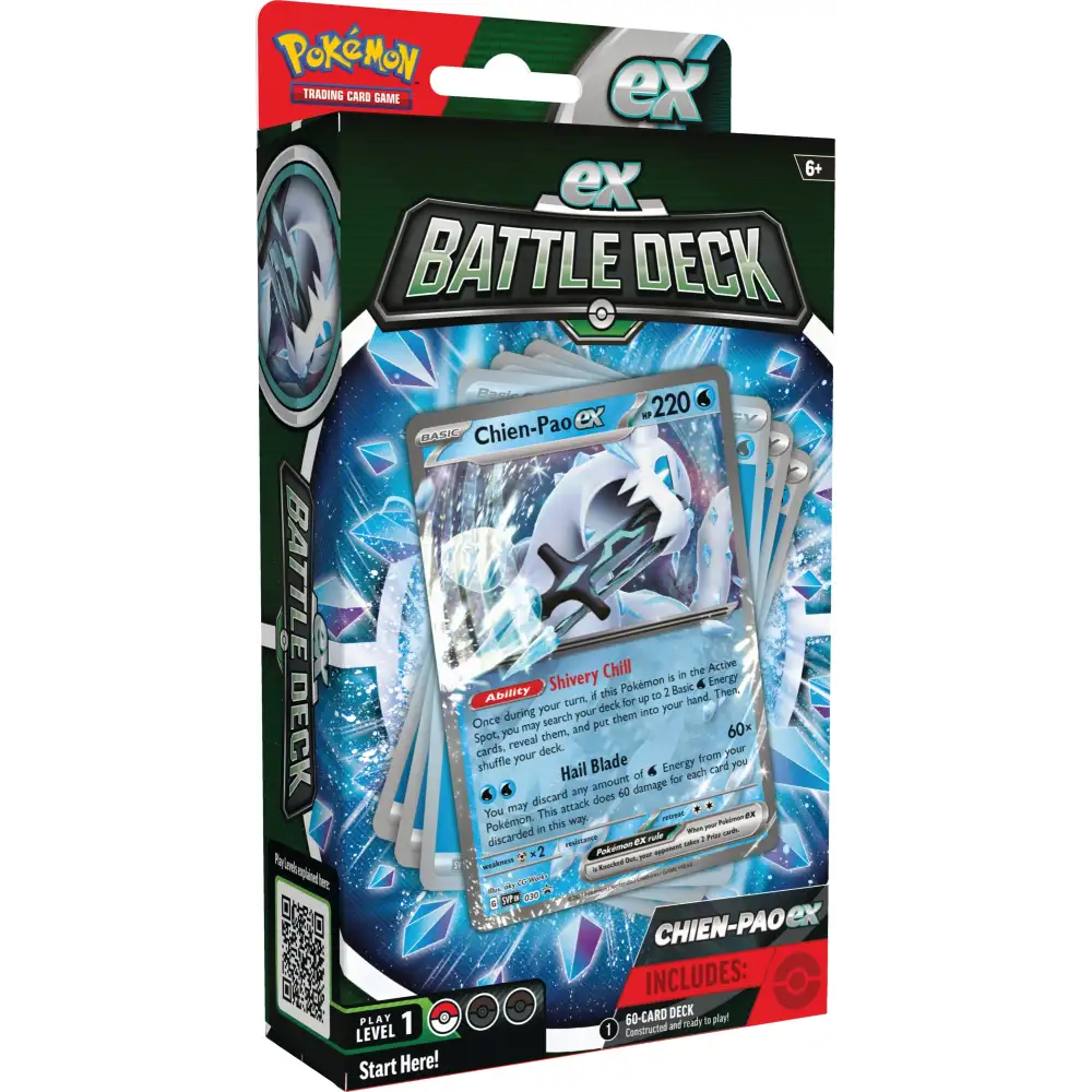 Pokémon TCG: Chien-Pao ex Battle Deck - Samlekort