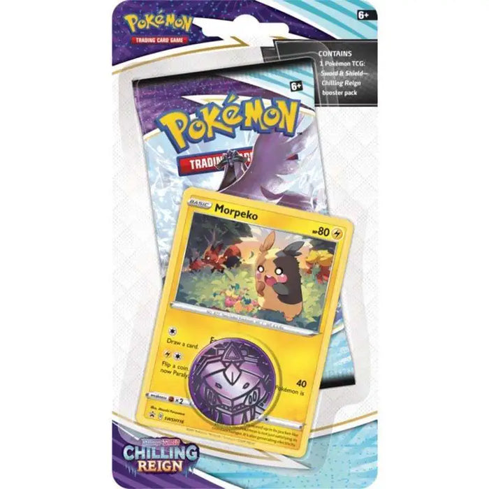 Pokémon TCG: Chilling Reign Single Blister Pack Blister Pack Pokémon Morpeko 