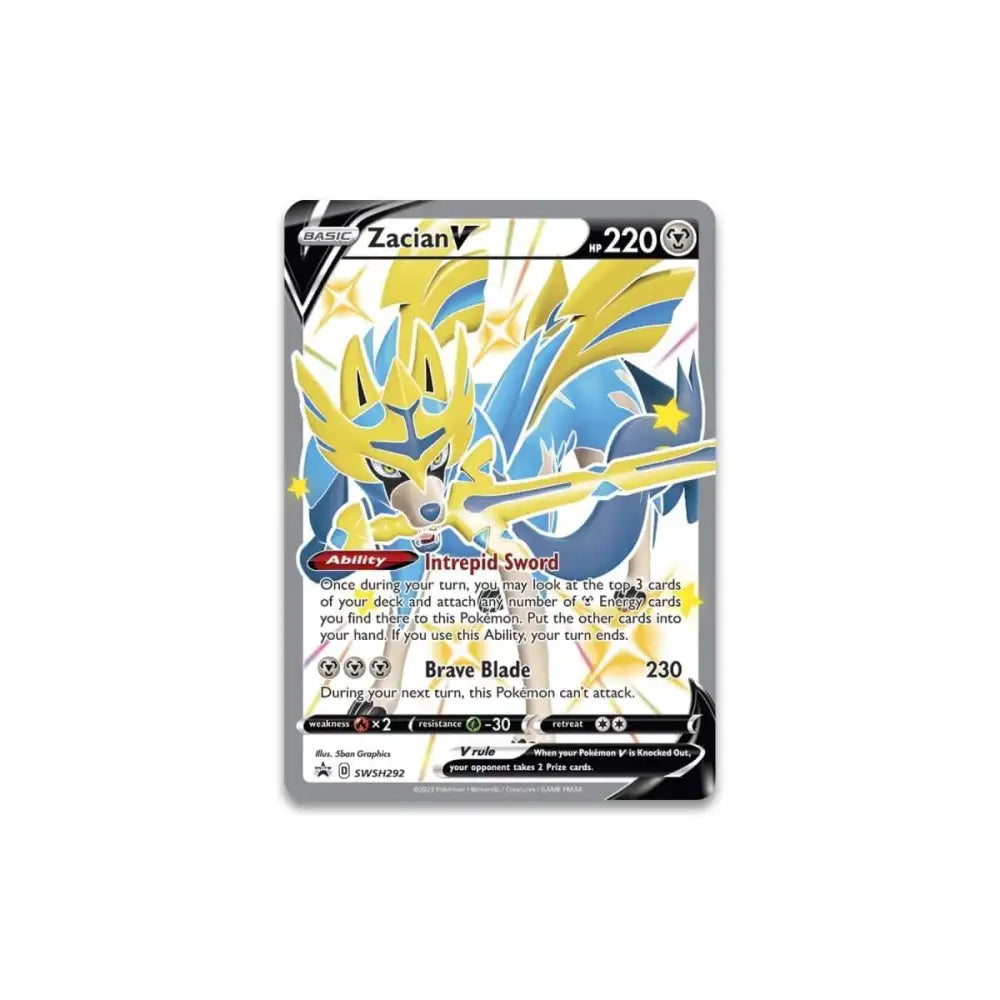 Pokémon TCG: Crown Zenith Shiny Zacian - Premium Figure Collection Samlekort Pokémon 