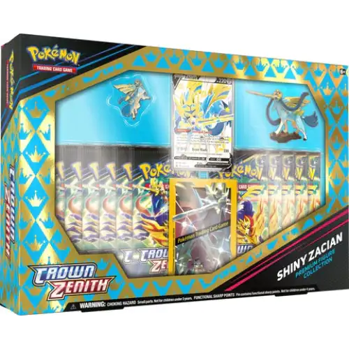 Pokémon TCG: Crown Zenith Shiny Zacian - Premium Figure Collection Samlekort Pokémon 