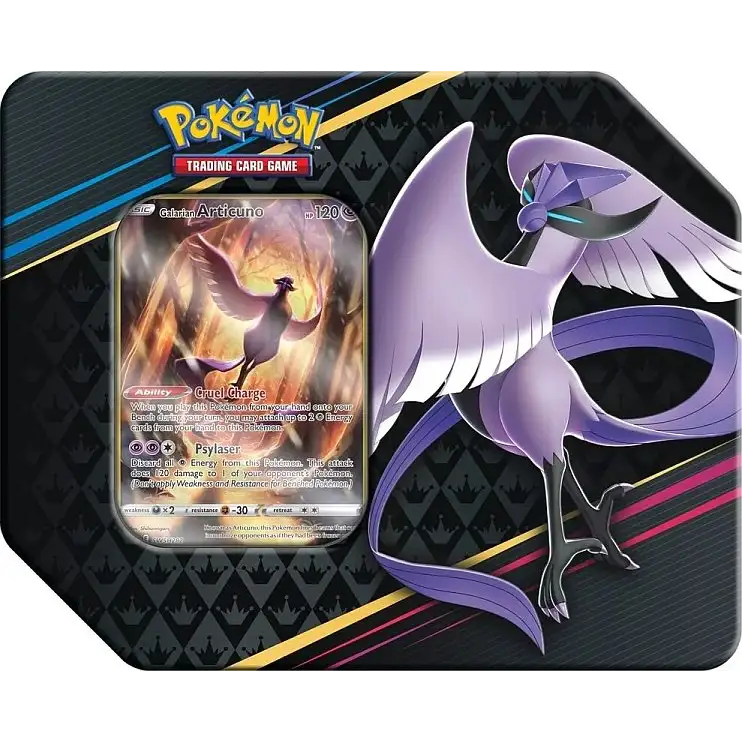 Pokémon TCG: Crown Zenith Tin - Galarian Articuno (USA