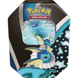 Pokémon TCG: Eevee Evolutions Tin (flere varianter) Pokémon Tin Matraws Shop Vaporeon V 