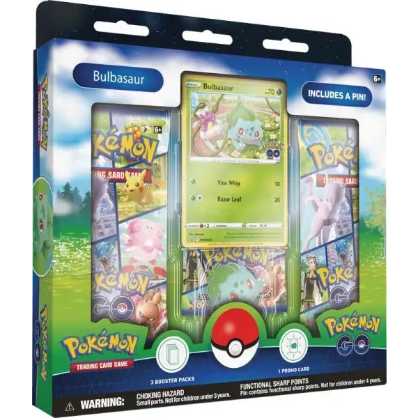 Pokémon TCG: Pokémon GO Pin Collection - Bulbasaur Samlekort Pokémon 