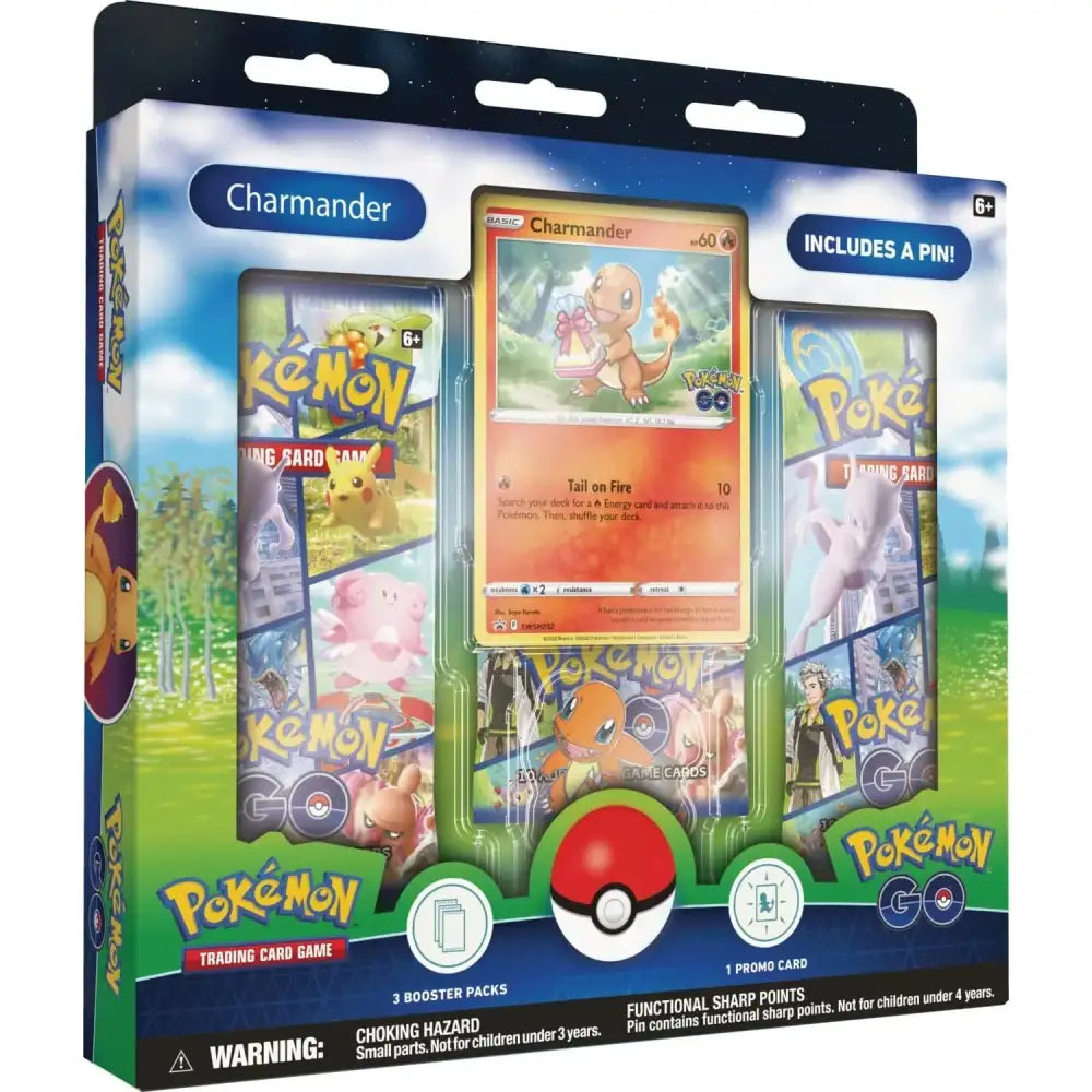 Pokémon TCG: Pokémon GO Pin Collection - Charmander Samlekort Pokémon 