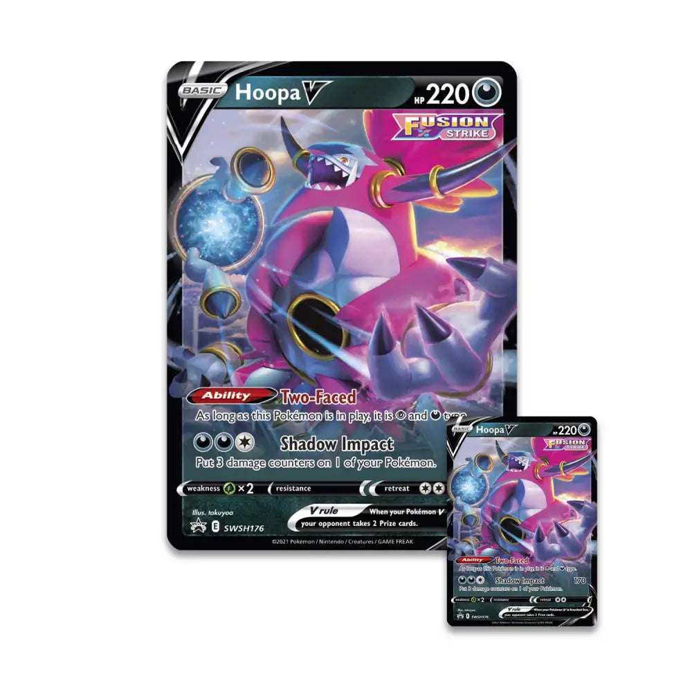 Pokémon TCG: Hoopa V Box Collectible Trading Cards Pokémon 
