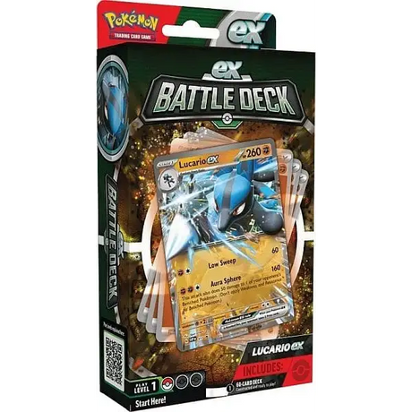 Pokémon TCG: Lucario ex Battle Deck Samlekort Pokémon 