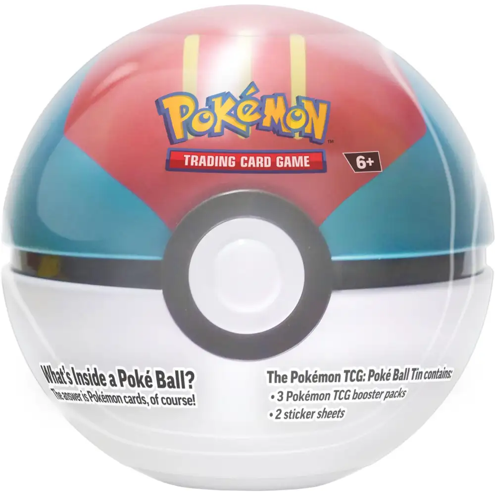 Pokémon TCG: Poké Ball Tin - Fall 2023 (3 Booster Packs