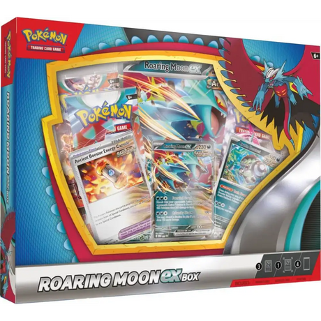 Pokémon TCG: Roaring Moon ex Box - Samlekort