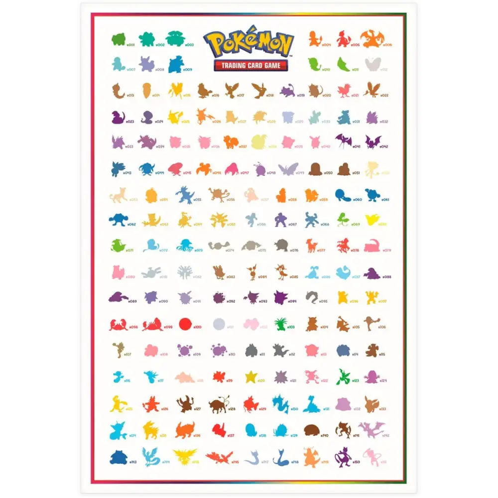 Pokémon TCG: Scarlet & Violet: ’151’ Poster Collection