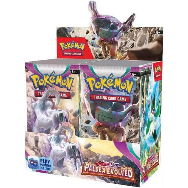 Pokémon TCG: Paldea Evolved - Booster Box Samlekort Pokémon 