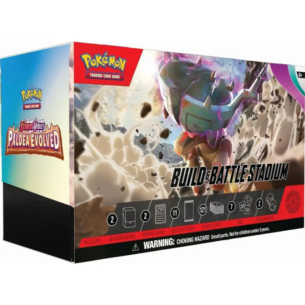Pokémon TCG: Scarlet & Violet Paldea Evolved - Build & Battle Stadium Samlekort Pokémon 