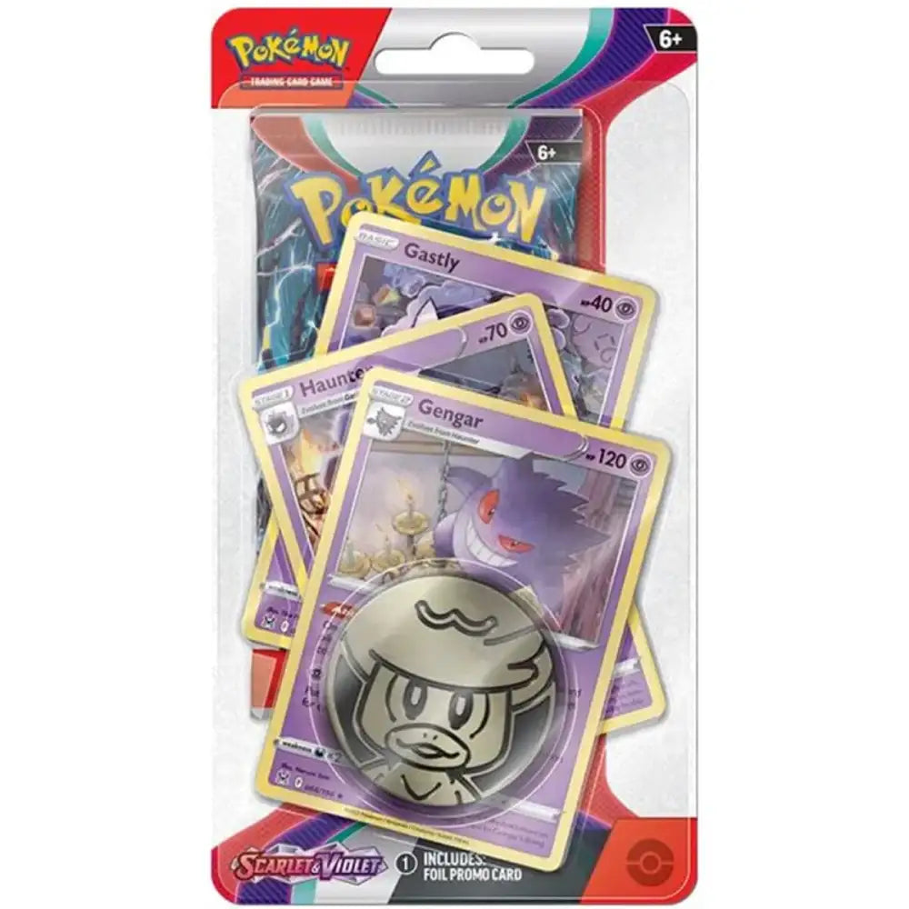 Pokémon TCG: Scarlet & Violet Premium Checklane Blister - Gengar
