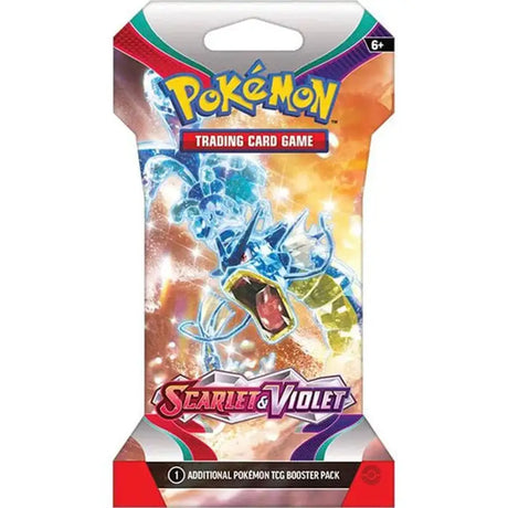 Pokémon TCG: Scarlet & Violet - Sleeved Booster Pack Samlekort Pokémon 