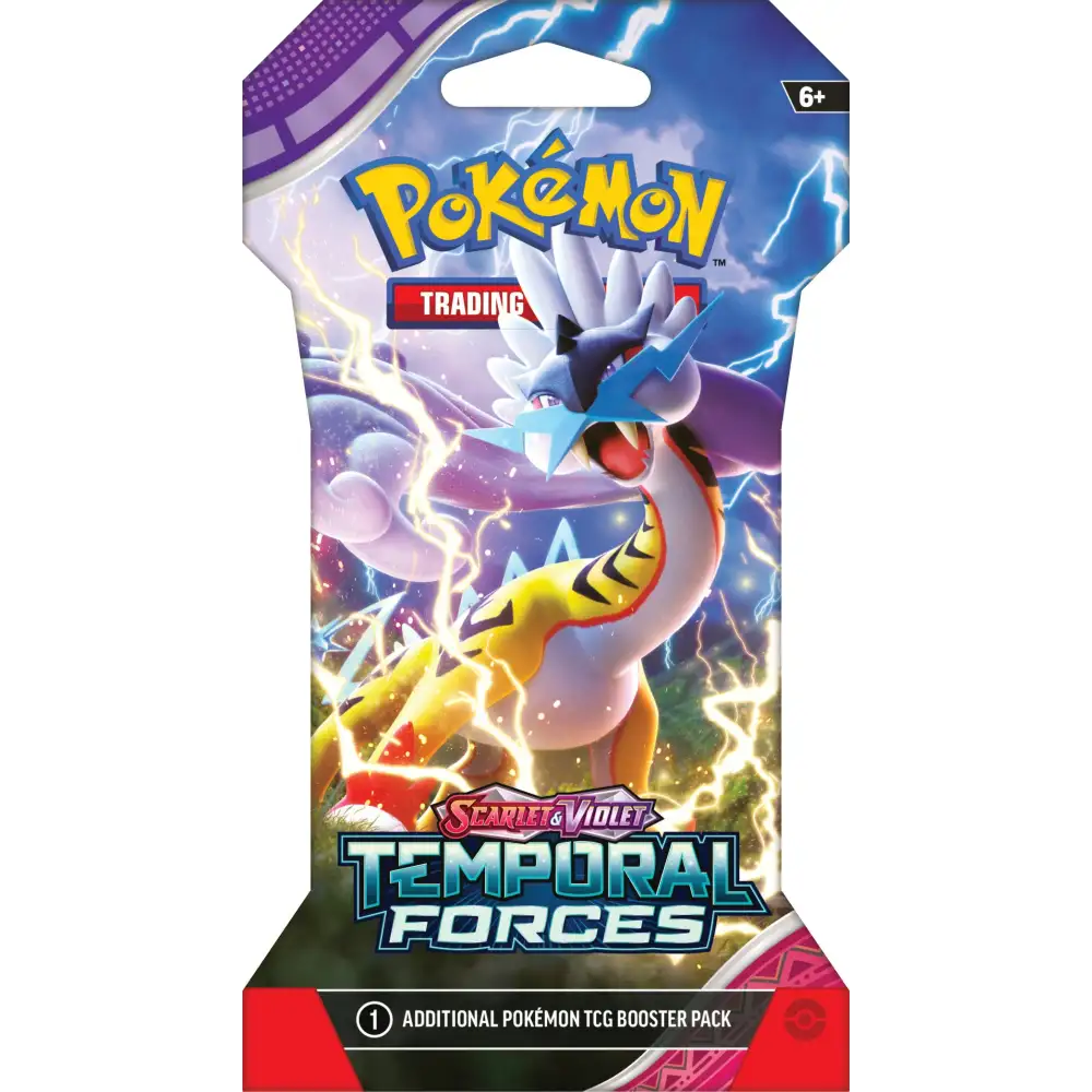 Pokémon TCG: Scarlet & Violet: Temporal Forces Sleeved Booster Pack