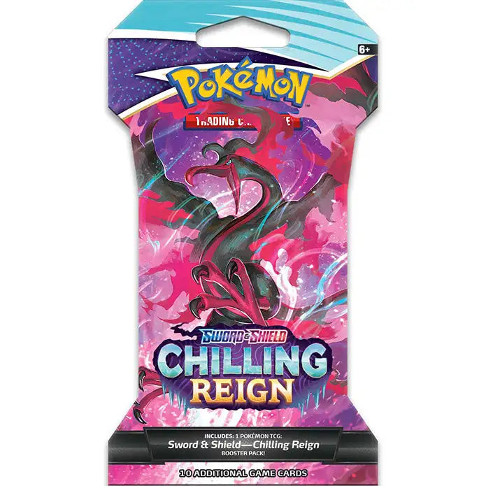 Pokémon TCG: Sword & Shield Chilling Reign Sleeved Booster Pack Samlekort Pokémon 