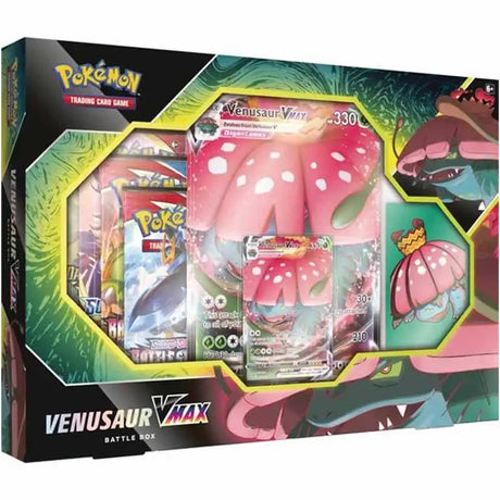 Pokémon TCG: Venusaur Vmax Battle Box V Box Pokémon 
