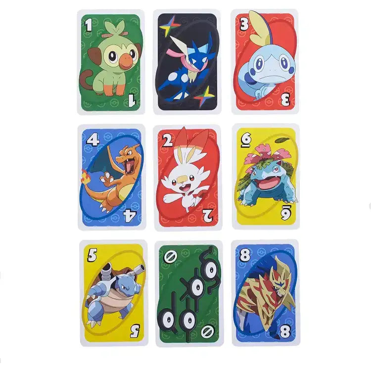 Pokemon: Uno Card Game, Japansk
