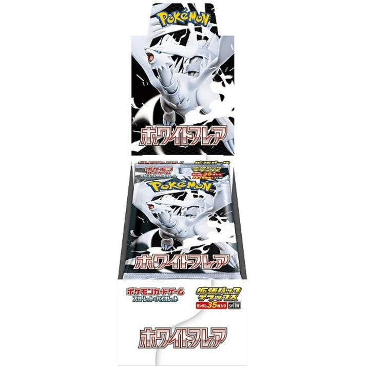 Pokémon TCG: SV11W "White Flare" Deluxe Booster Box (Japansk) (4 pakker) Kortspil