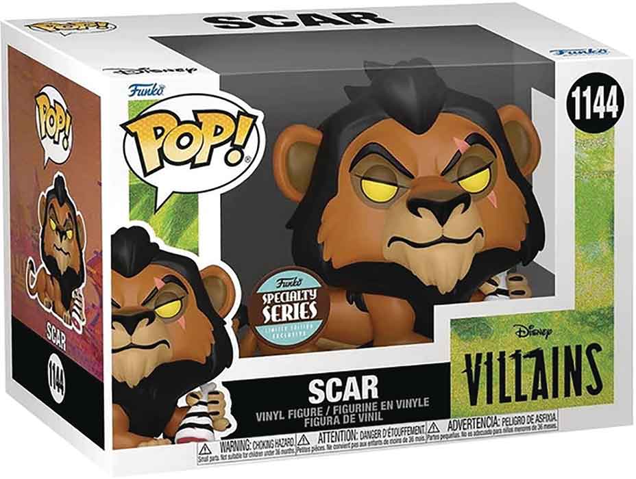 Funko POP! Disney Villains Scar Specialty Series Figur