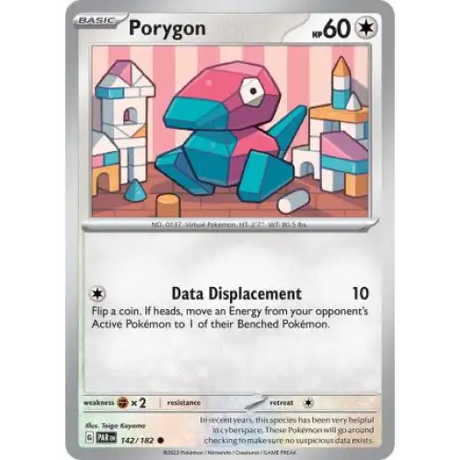 Porygon - 142/182 - Enkeltkort