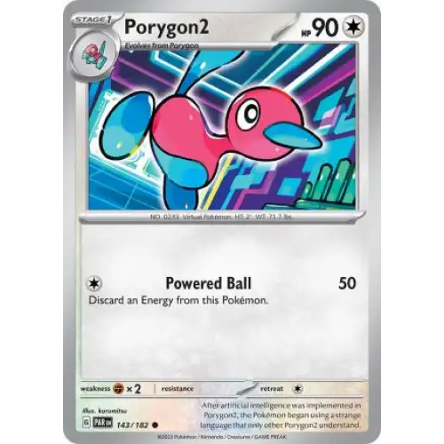 Porygon2 - 143/182 - Enkeltkort