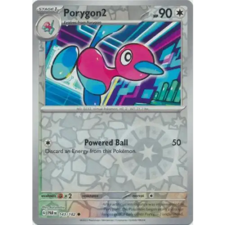 Porygon2 - Reverse - 143/182 - Enkeltkort