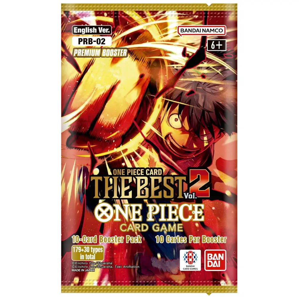 One Piece Card Game The Best PRB02 Premium Booster Pack Kortspil