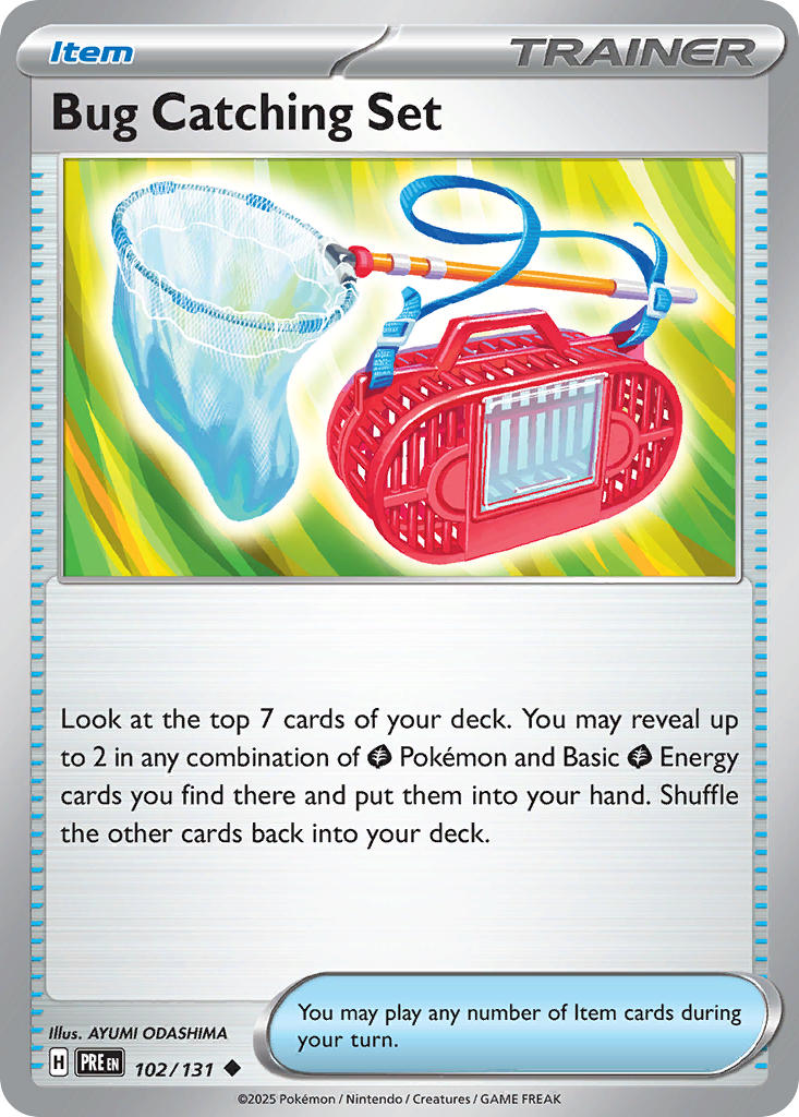 Bug Catching Set - Prismatic Evolutions (Uncommon) [102] Kortspil