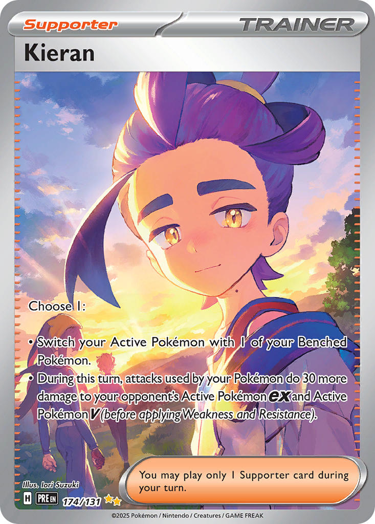 Kieran⁣ - Prismatic Evolutions⁣ (Special Illustration Rare)⁣ [174] English / Near Mint / Normal