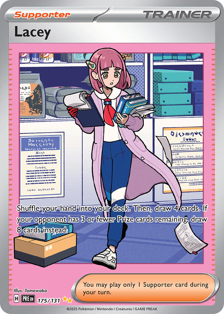 Lacey⁣ - Prismatic Evolutions⁣ (Special Illustration Rare)⁣ [175] English / Near Mint / Normal