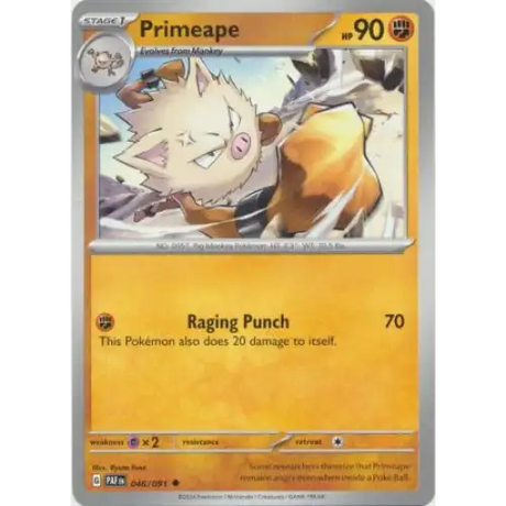 Primeape - 046/091 - Enkeltkort