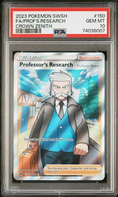 Professor's Research - Crown Zenith (Ultra Rare) [CRZ-150]