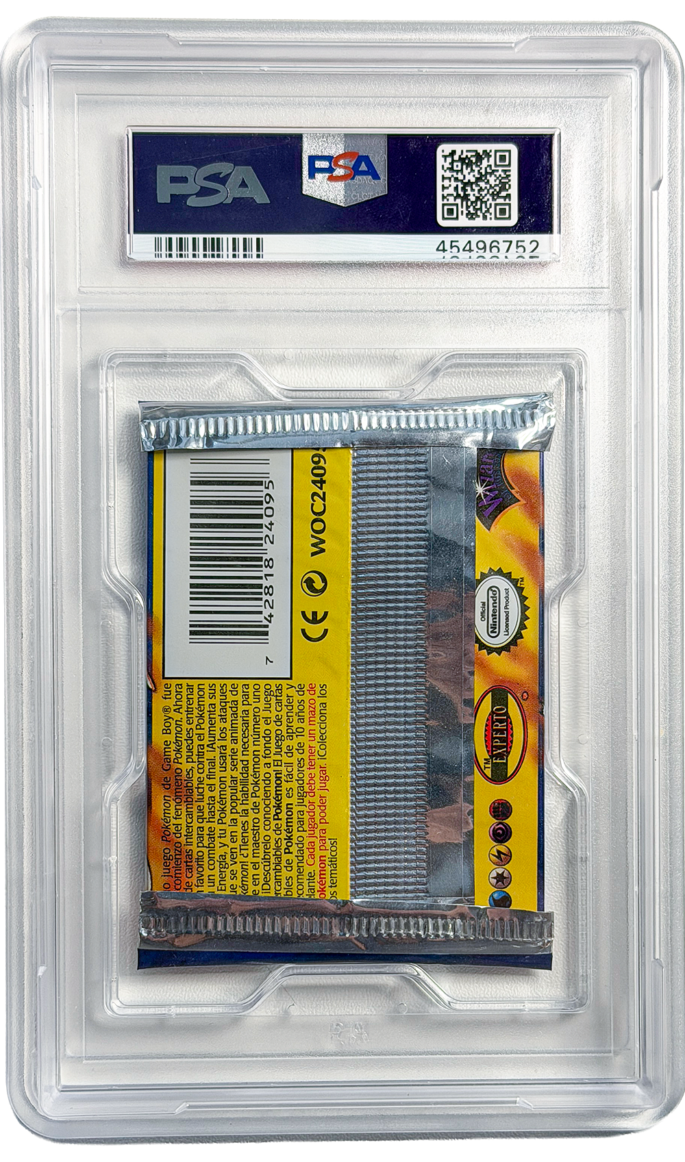 Pokémon TCG: Base Set (1st Edition) - Charizard Booster Pack - PSA 10 (Spanish)