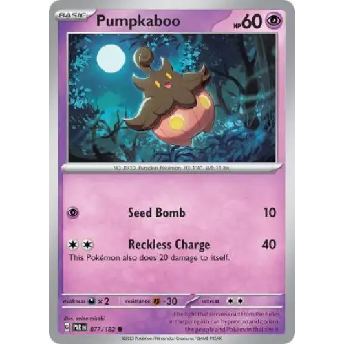 Pumpkaboo - 077/182 - Enkeltkort