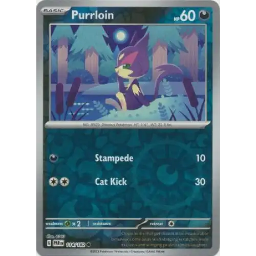 Purrloin - Reverse - 114/182 - Enkeltkort