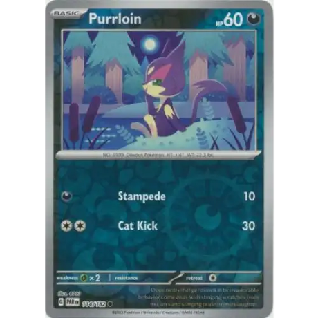 Purrloin - Reverse - 114/182 - Enkeltkort