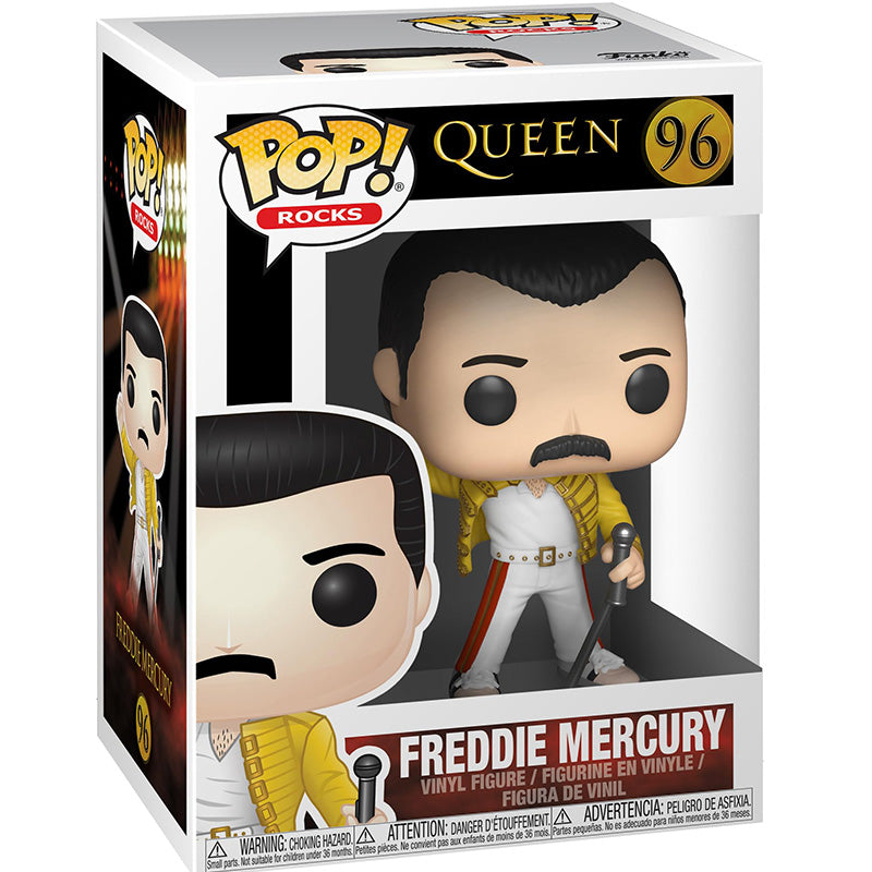 Funko POP! - Rocks: Queen - Freddie Mercury - Wembley 1986 #96