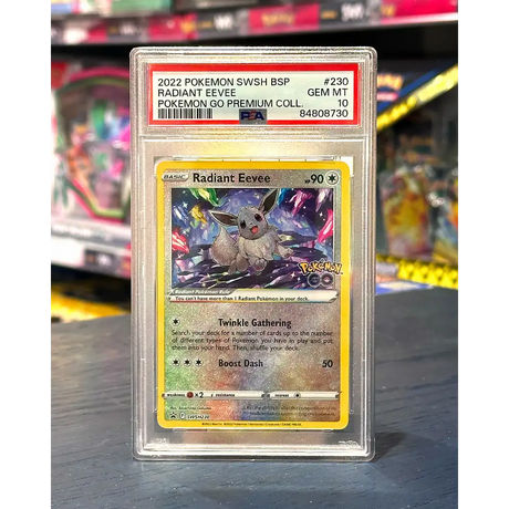 Radiant Eevee - Pokémon GO Premium Collection - SWSH230
