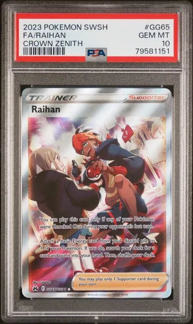 Raihan - Crown Zenith (Ultra Rare) [CRZ-GG65]