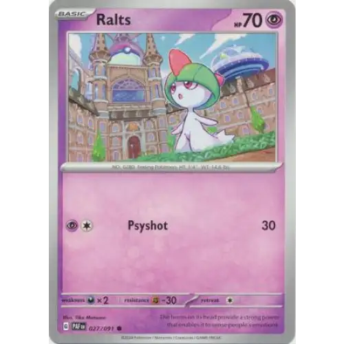 Ralts - 027/091 - Enkeltkort