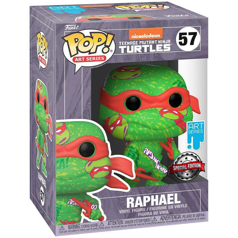 Funko POP! - Art Series: TMNT: Raphael #57 (inkl. Hard Acrylic Box)