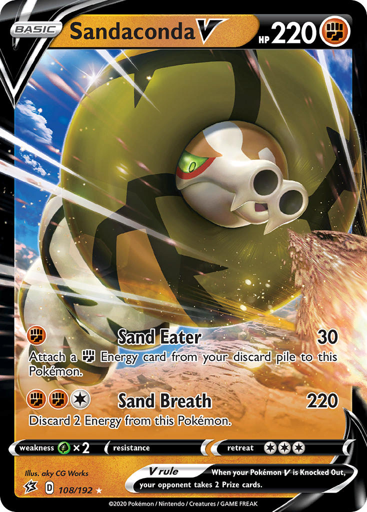 Sandaconda V⁣ - Rebel Clash⁣ (Ultra Rare)⁣ [108] English / Near Mint / Normal