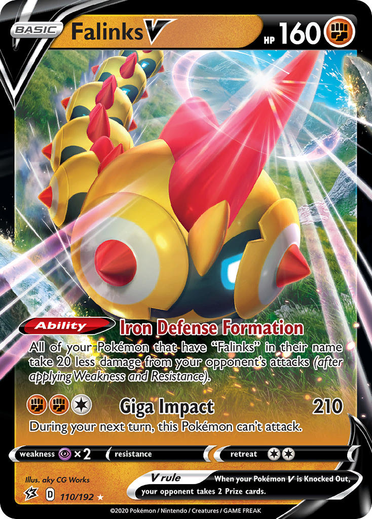 Falinks V⁣ - Rebel Clash⁣ (Ultra Rare)⁣ [110] English / Near Mint / Normal