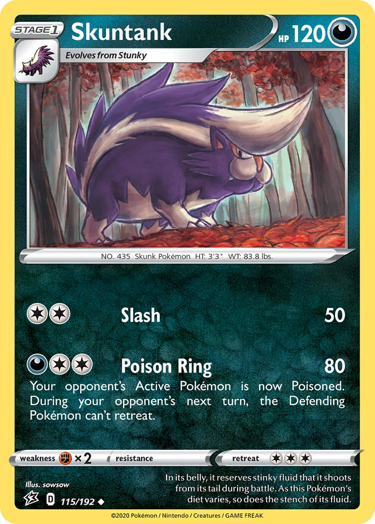Skuntank⁣ - Rebel Clash⁣ (Uncommon)⁣ [115]
