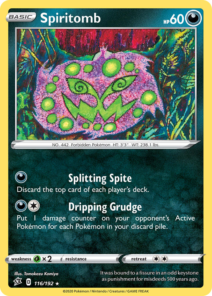 Spiritomb⁣ - Rebel Clash⁣ (Rare)⁣ [116]