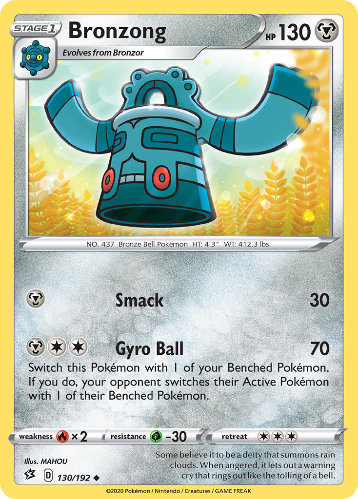 Bronzong⁣ - Rebel Clash⁣ (Uncommon)⁣ [130] English / Near Mint / Normal