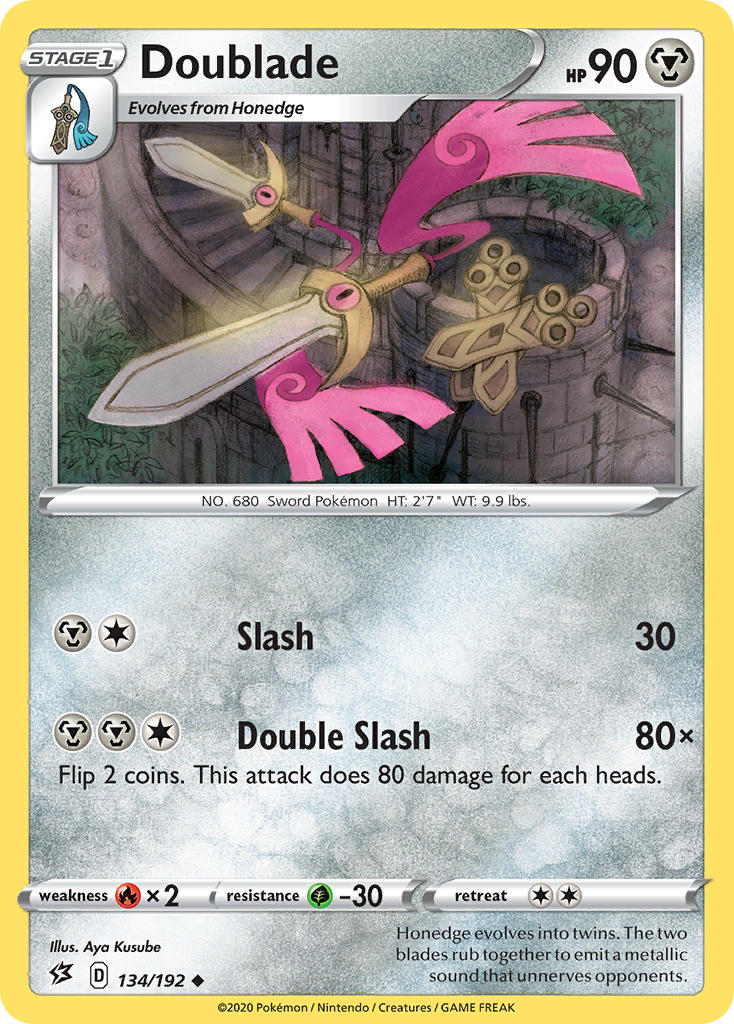 Doublade⁣ - Rebel Clash⁣ (Uncommon)⁣ [134] English / Near Mint / Normal