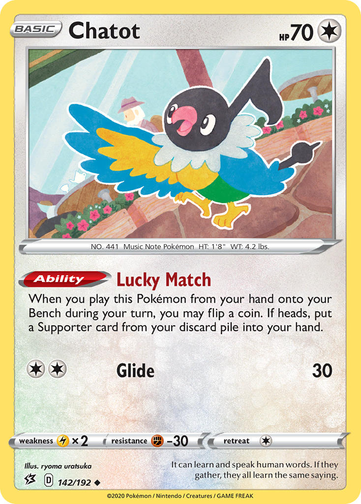 Chatot⁣ - Rebel Clash⁣ (Uncommon)⁣ [142]